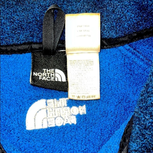 The North Face Men's Blue Fleece Jacket - Picture 4 of 11